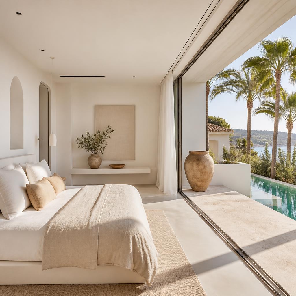 Rest, restore, reconnect — bedrooms opening onto the poolside